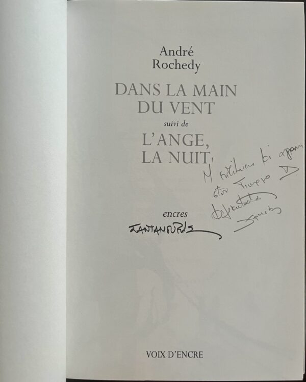 SIGNED, Andrey Rochedy, Dans La Main du Vent, Drawings CHRISTOS SANTAMOURIS, Art - Image 9