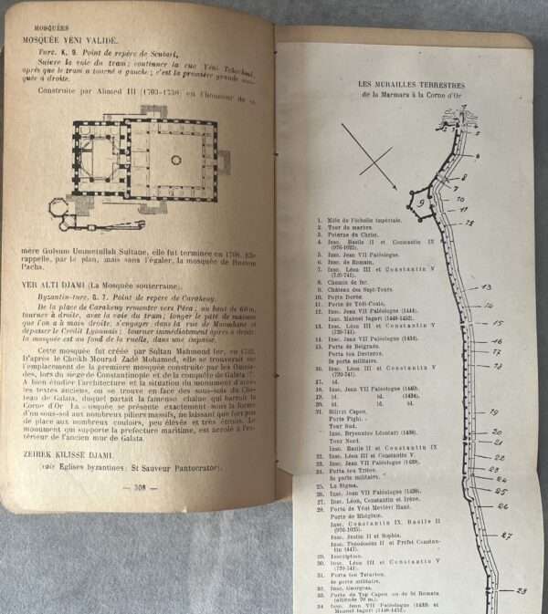 1929, Constantinople, Cultural Touristic Guide, Ernest Mamboury, KEMAL ATATURK, Istanbul, Turkey - Image 7