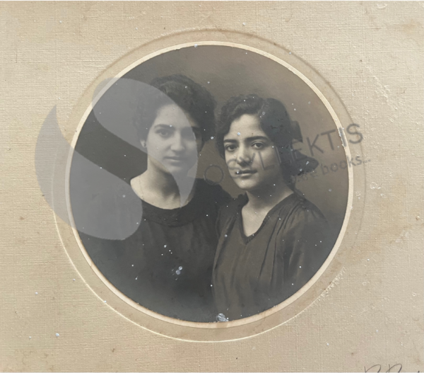 1921, CORFU, GREECE, Original Photo, Bartolomeo Borri & Fils, Young Ladies - Image 2