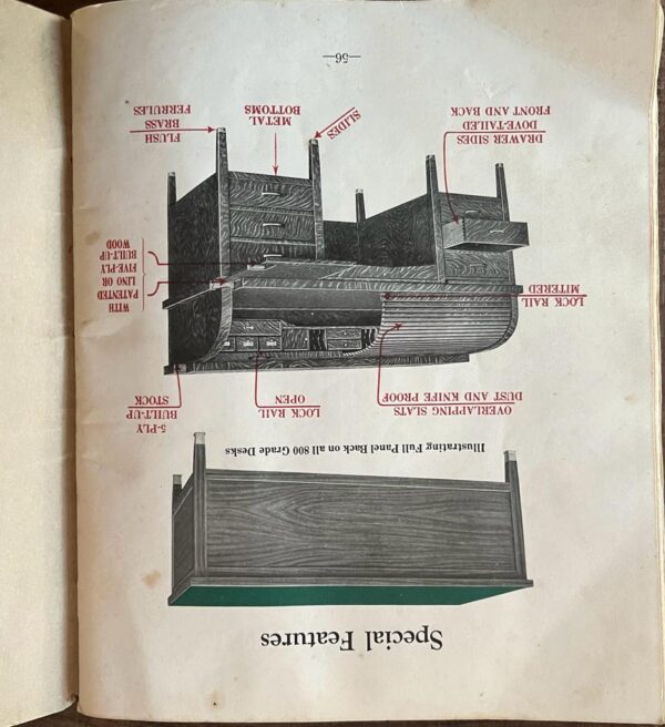 RARE! 1924, The Gunn Furniture Company, Catalog, Gunn Desks, New York - Image 4