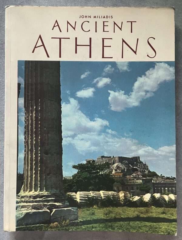 1950's, Greek Photo Book, Ancient Athens, First Edition, Yannis Miliadis - Image 2