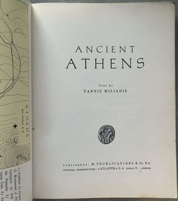 1950's, Greek Photo Book, Ancient Athens, First Edition, Yannis Miliadis - Image 3