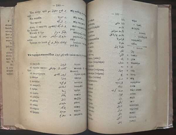 1923, Greece, Original Vintage, Turkish Language Guide, Arabic Script, Paraschos Kalambakas - Image 7