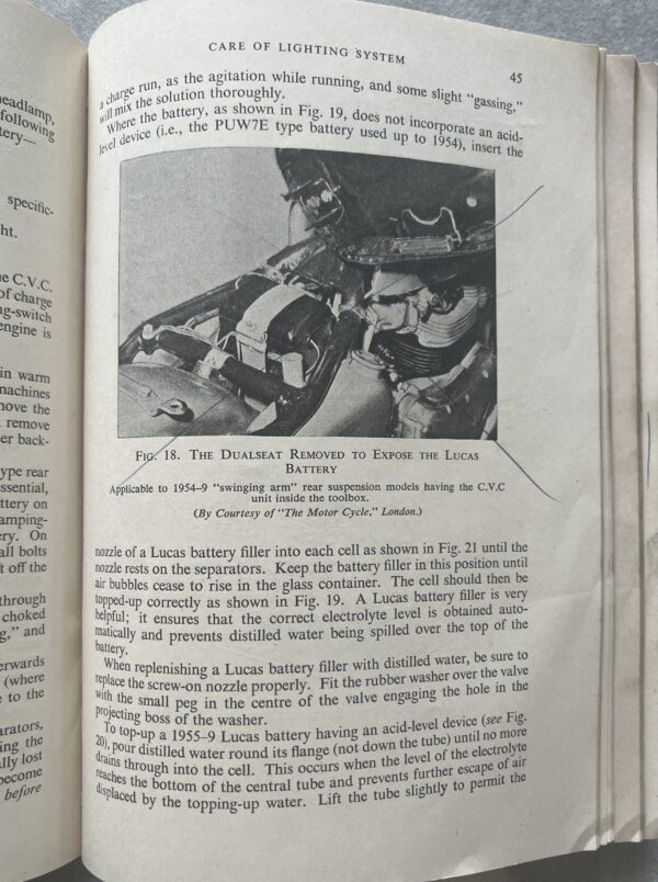 1960, Pitman's The Book of the B.S.A. Twins, W. C. Haycraft, Motorcycle Guide for A7 & A10 - Image 9