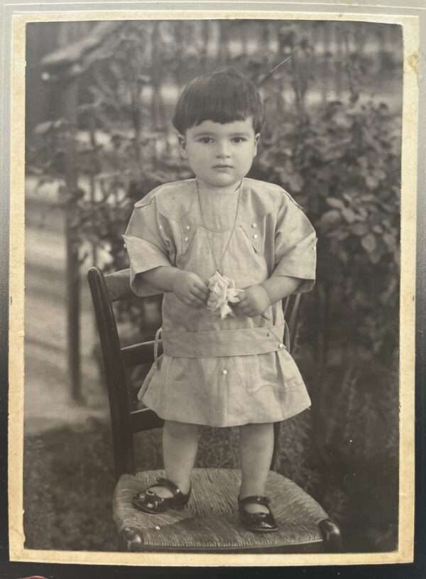 Rare! 1914, Orig. Photo, Baby Boy, Armenian Photographer Sedefgian, Cairo, Egypt - Image 3