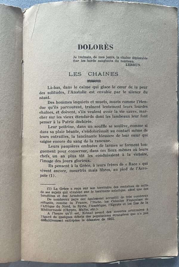 Rare, 1935, Richard Gondrand , La Tragédie de l' Asie Mineure, Smyrna Catastrophe, Greco-Turkish War - Image 9