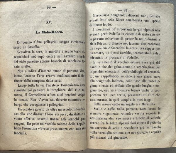 Rare, 1860, Franco Mistrali, Fra Hieronimo Savonarola, Monaco e Papa, First Edition, 4 Vol. in 1 - Image 8