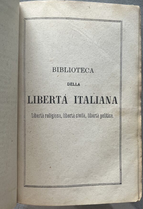 Rare, 1860, Franco Mistrali, Fra Hieronimo Savonarola, Monaco e Papa, First Edition, 4 Vol. in 1 - Image 9