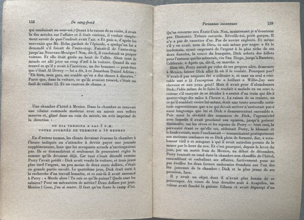 1966, Truman Capote,  First French Edition, De sang-froid, Gallimard, In Cold Blood - Image 6