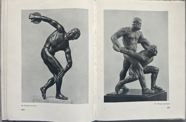 1936, XI. Olympic Games Berlin, First Edition, German Book, Greek Exhibition, VG+, Sport der Hellenen - Image 9