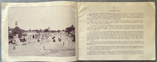 Rare, 1937, Ajanta and Ellora Caves, Guide, Hyderabad, India, Aurangabad, Nizam Rule - Image 3