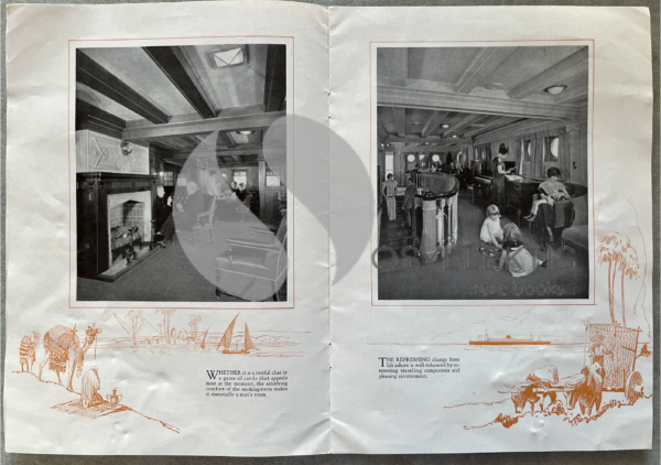 Rare, 1926, Dollar President Liners, Original Advertising Brochure, World Trips, To Take You Aboard - Image 3