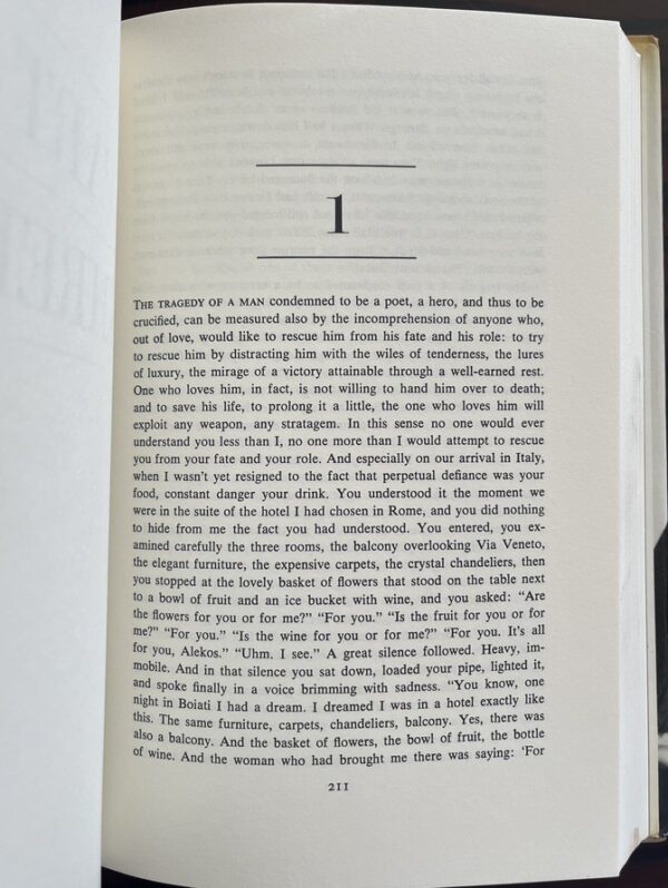 Signed, 1980, Oriana Fallaci, A Man, First American Edition, Alexandros Panagoulis - Image 8
