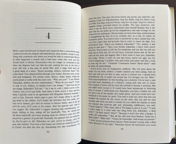 Signed, 1980, Oriana Fallaci, A Man, First American Edition, Alexandros Panagoulis - Image 9