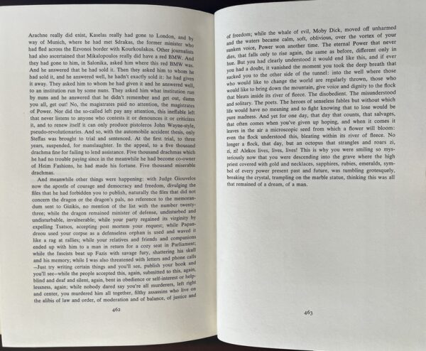 Signed, 1980, Oriana Fallaci, A Man, First American Edition, Alexandros Panagoulis - Image 7