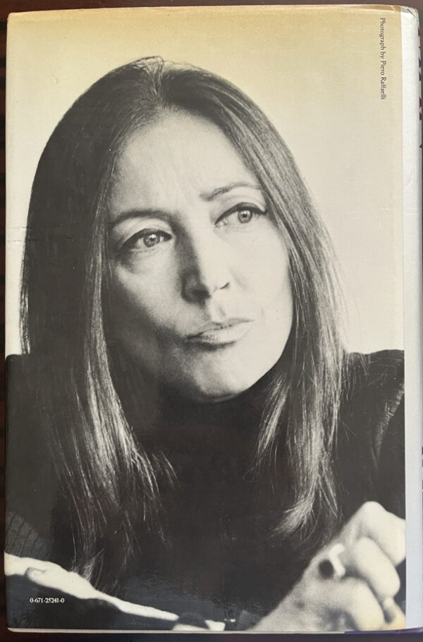 Signed, 1980, Oriana Fallaci, A Man, First American Edition, Alexandros Panagoulis - Image 11