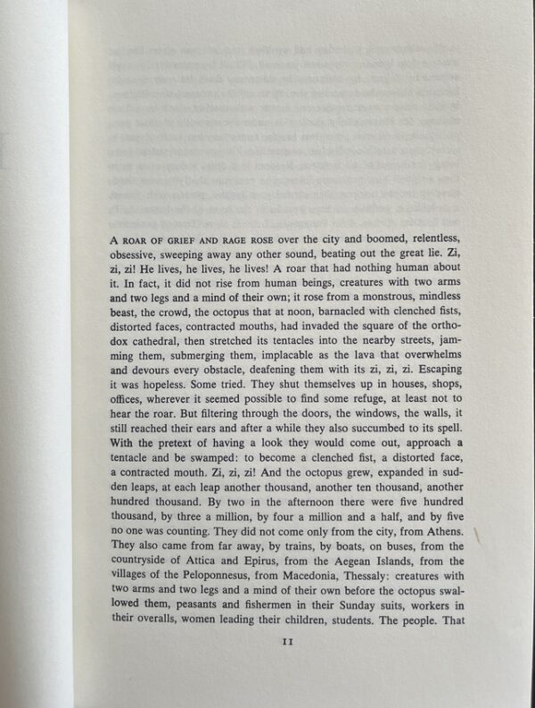 Signed, 1980, Oriana Fallaci, A Man, First American Edition, Alexandros Panagoulis - Image 10