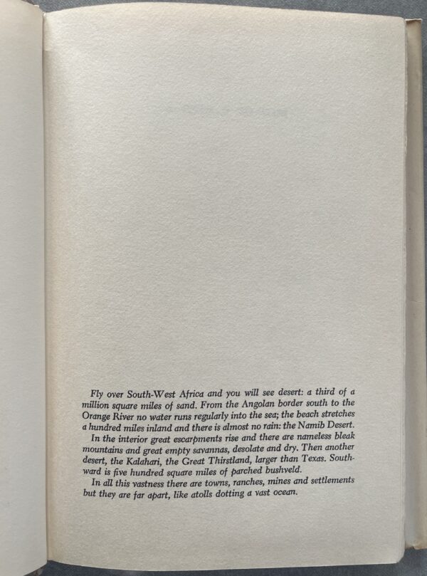 1960, SIGNED, William Mulvihill, The Sands of Kalahari, First Edition, Putnam Literary Award - Image 7