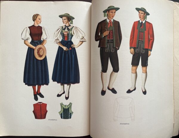 1938, Traditional Peasant Costumes of Tyrol, Gertrud Pesendorfer, Gretel Karasek, First Edition - Image 12