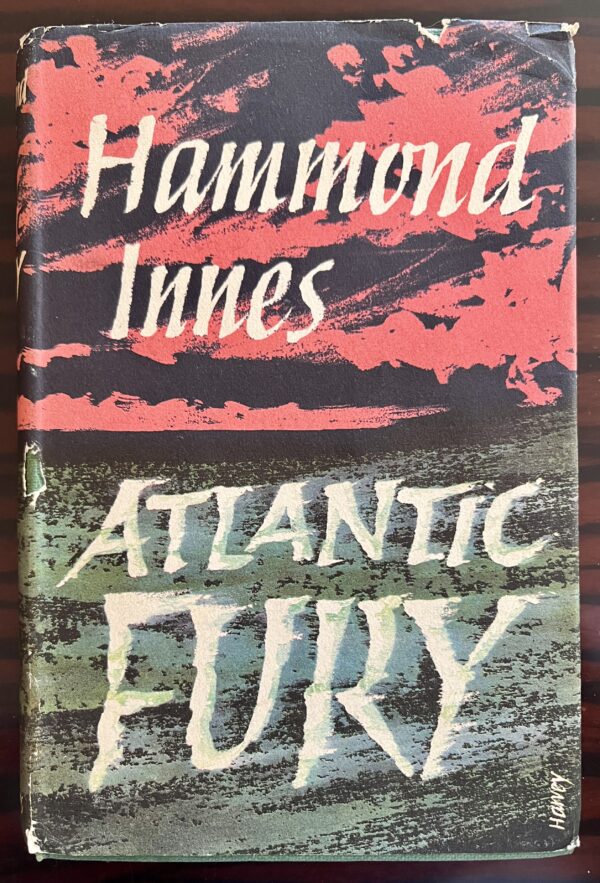 1962, Signed, Hammond Innes, Atlantic Fury, First Edition, Collins