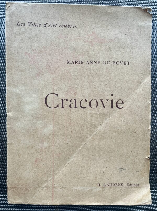 Rare, Signed, 1910, Marie Anne De Bovet, Cracovie, Krakow, Poland, First Edition - Image 2