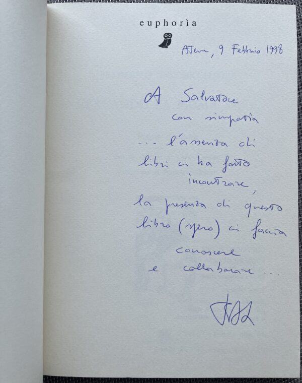 1992 & 1998, SIGNED, 2 Books, F. A. Lepore, Carlo Carosso, First Edition, Poetry & Art, 1/700 - Image 4