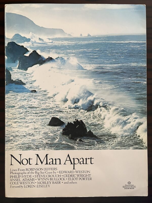 1976, Signed, Not Man Apart, Robinson Jeffers, Ansel Adams, Big Sur Coast Photographs, Poetry