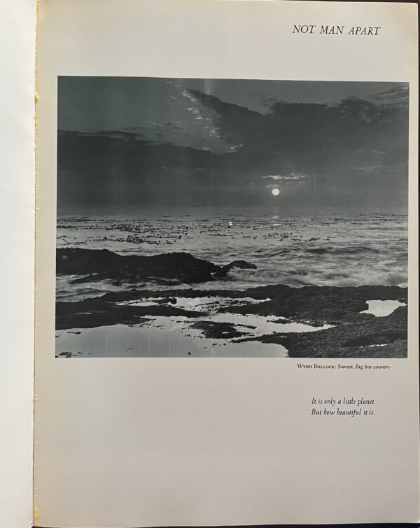 1976, Signed, Not Man Apart, Robinson Jeffers, Ansel Adams, Big Sur Coast Photographs, Poetry - Image 2