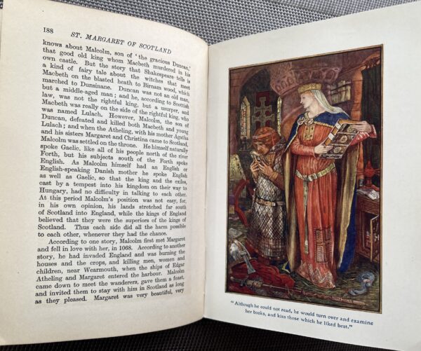 Rare, 1912, The Book of Saints and Heroes, Andrew Lang, Longmans Green, H.J. Ford - Image 9