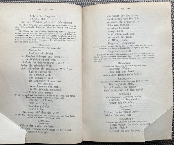 1892, Richard Wagner, Original Libretto, Ring, Nibelungen, Schott's Söhne, Bayreuth - Image 9