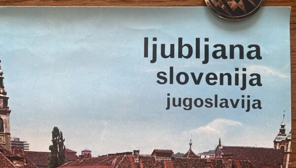 Rare, 1970, Original Official Vintage Photo Poster Slovenia, Ljubljana Central Market, Jugoslavia - Image 9