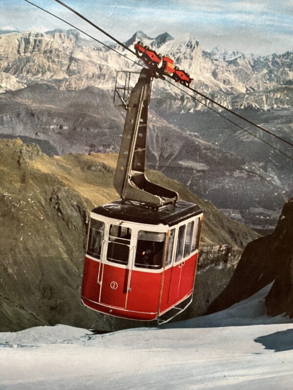 Rare, 1970s, Original Vintage Official Poster, Italy, ENIT, EPT, Dolomites, Marmolada, Ski, Alleghe, Belluno - Image 8