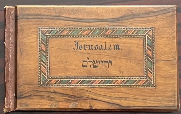 1880, Jerusalem, Palestine, Illustrated Book, Souvenir Album, Flowers and Views of the Holy Land