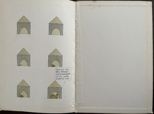 1972, Signed, Wilhelm Schlote, German Picture Book, Fenster-Geschichten, First Edition - Image 8