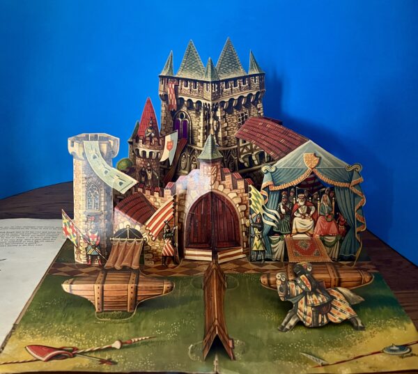 Rare, 1961, Vojtěch Kubašta, Pop up book, The Tournament, Artia, Bancroft Westminster London