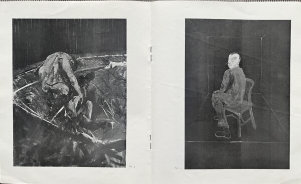 1957, Francis Bacon, Exhibition Catalog, Hanover Gallery, London, Graphis Press - Image 3