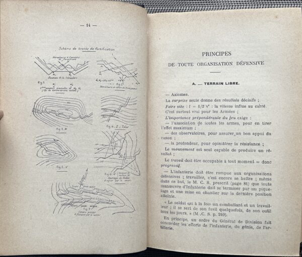 Rare, 1925, Robert Normand, Travaux de Campagne, French Military Manual, WWI +II - Image 6