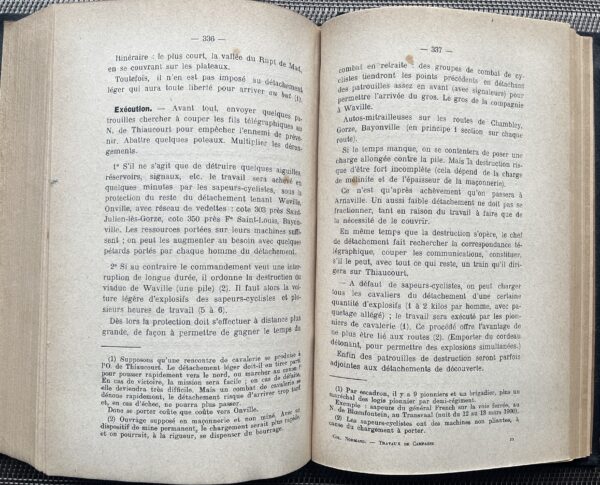 Rare, 1925, Robert Normand, Travaux de Campagne, French Military Manual, WWI +II - Image 11