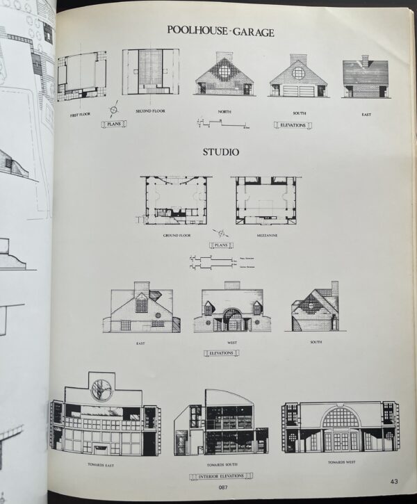 1981, Signed, Robert Stern, Architectural Design, Vincent Scully, Post-Modernism - Image 8