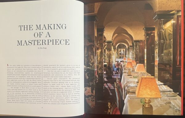 2006, Belinda Harley, Annabel's, Fine, Private Members Club in Mayfair, First Edition - Image 7