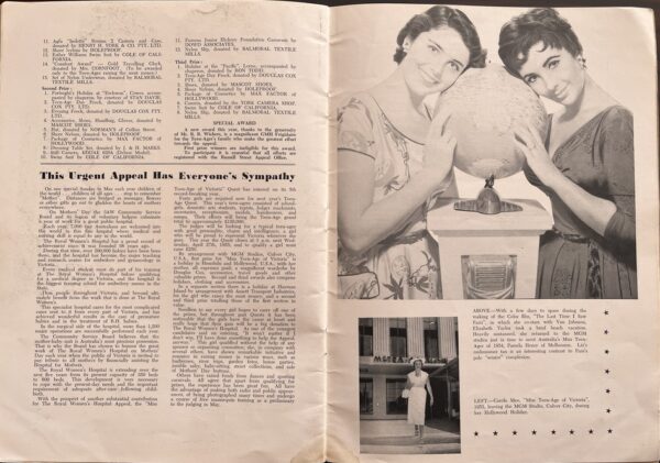 Rare, 1955, Interrupted Melody, Souvenir Program, Eleanor Parker, Glenn Ford - Image 6