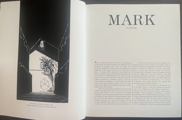 2006, Belinda Harley, Annabel's, Fine, Private Members Club in Mayfair, First Edition - Image 6