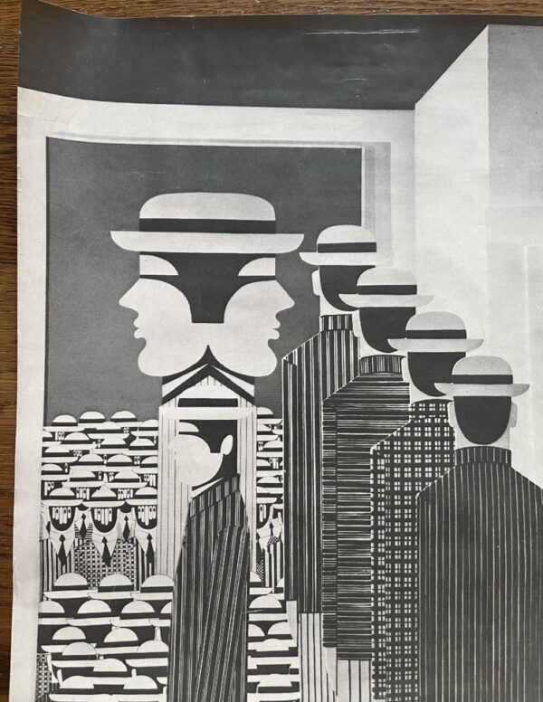 Rare, Original  1984 Exhibition Poster, Yannis Gaitis, National Gallery, Greece - Image 3