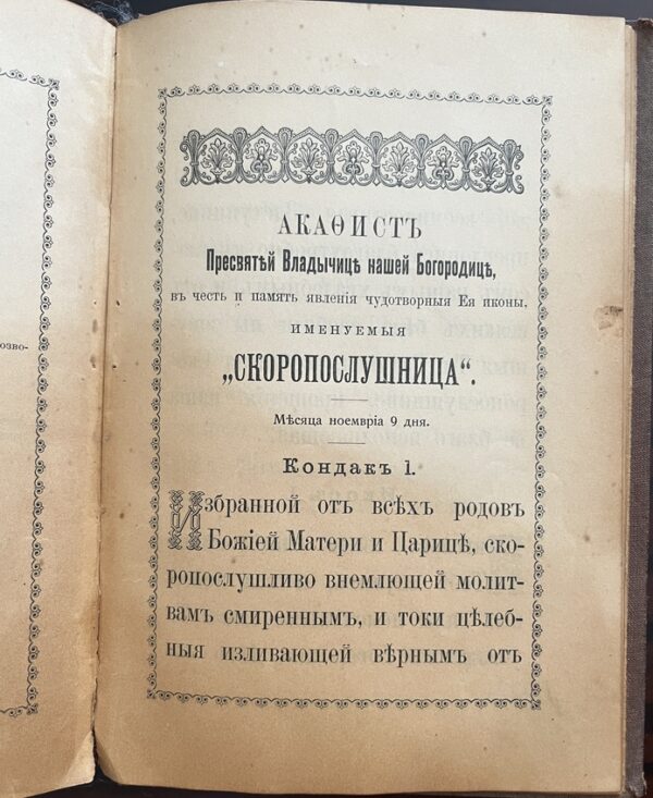 Rare, 1901 and 1908, Panteleimon Monastery, Mount Athos, Antique Russian Orthodox book - Image 9