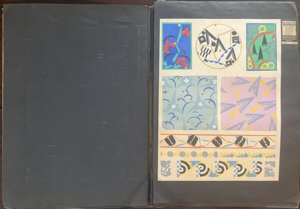 RR, 1910s, Kunstgewerbliche Schmuckformen für die Fläche, Nr. VII Complete, Jugendstil, 30 Art Plates - Image 5