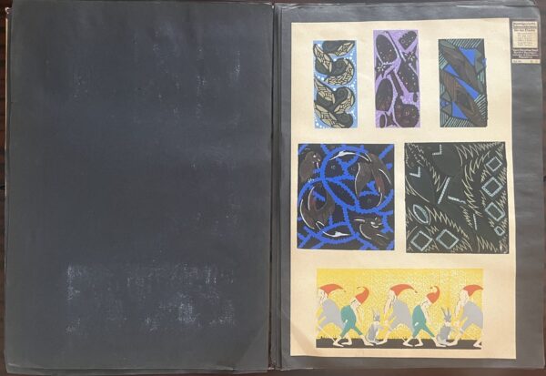 RR, 1910s, Kunstgewerbliche Schmuckformen für die Fläche, Nr. VII Complete, Jugendstil, 30 Art Plates - Image 6