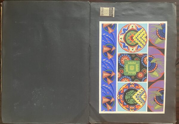 RR, 1910s, Kunstgewerbliche Schmuckformen für die Fläche, Nr. VII Complete, Jugendstil, 30 Art Plates - Image 7