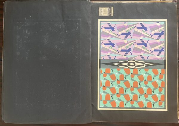RR, 1910s, Kunstgewerbliche Schmuckformen für die Fläche, Nr. VII Complete, Jugendstil, 30 Art Plates - Image 8