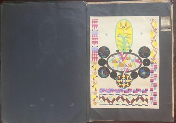 RR, 1910s, Kunstgewerbliche Schmuckformen für die Fläche, Nr. VII Complete, Jugendstil, 30 Art Plates - Image 9