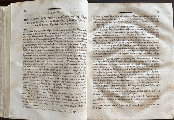 Rare and Original Greek Enlightenment Work, 1805, Eugenios Voulgaris, TA ARESKONTA, First Edition, Vienna Printing - Image 6